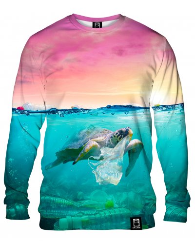 Hoodie without the hood Turtle Eco