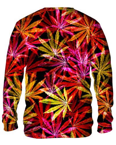 Hoodie without the hood Hemp Red