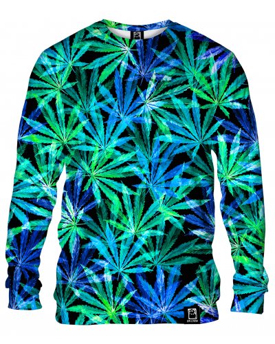 Hoodie without the hood Hemp Blue