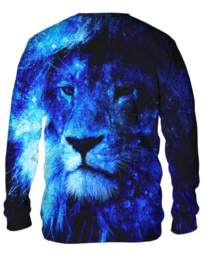 Hoodie without the hood Shining Lion