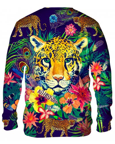 Hoodie without the hood Hidden Leopard