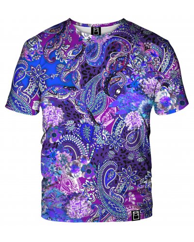 T-Shirt Purple Paisley
