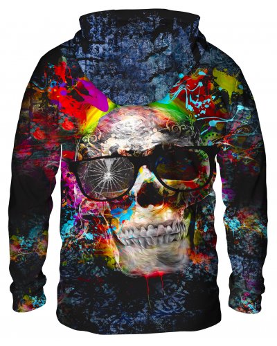 Hoodie with the hood Creative Skull