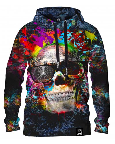 Hoodie with the hood Creative Skull