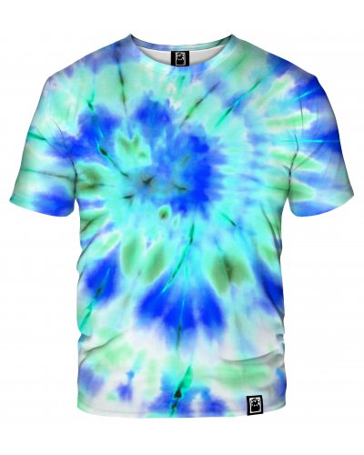 T-Shirt Tie Die Green