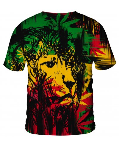 T-Shirt Rasta Lion