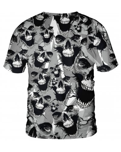 T-Shirt Skull Gray