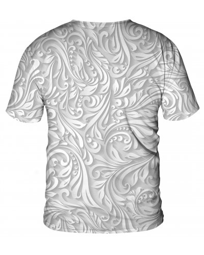 T-Shirt White Paisley