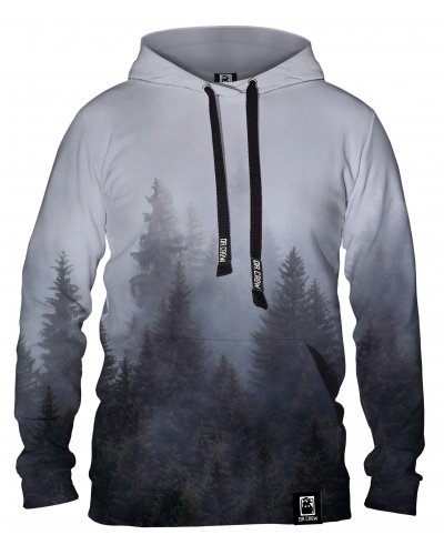 Hoodie with the hood Forest Fog