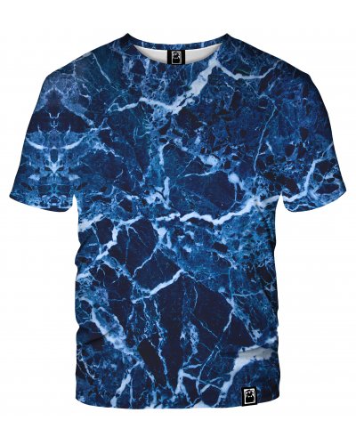 T-Shirt Marble Blue