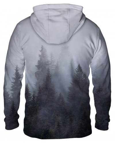 Hoodie with the hood Forest Fog