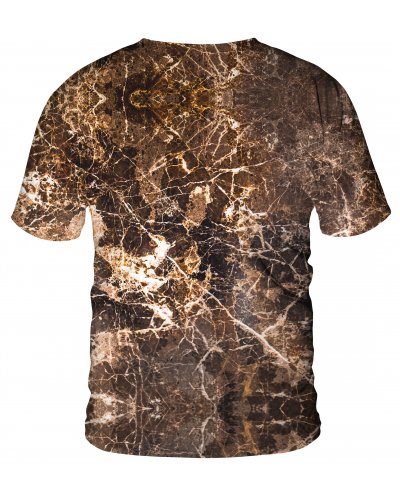 T-Shirt Marble Brown