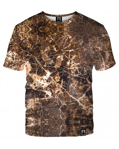 T-Shirt Marble Brown