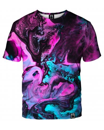 T-Shirt Marble Neon