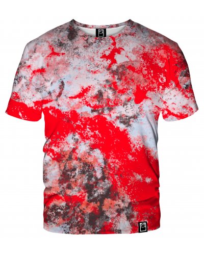 T-Shirt Marble Red