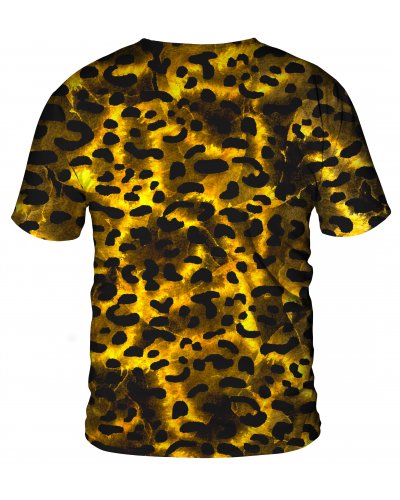 T-Shirt Gold Leopard