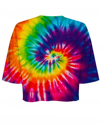 T-shirt Crop Tie Die