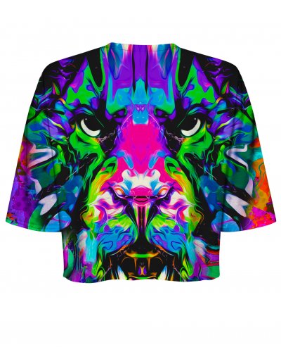 T-shirt Crop Tiger