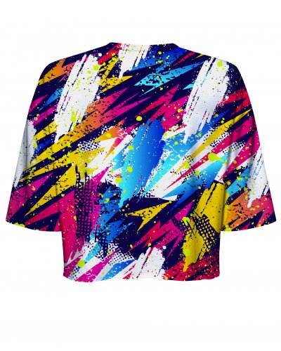 T-shirt Crop Abstract Background