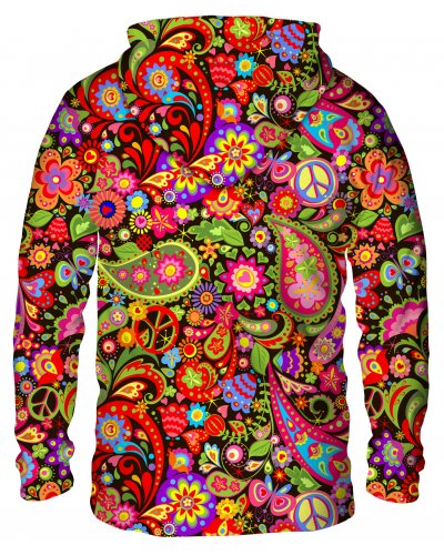 Hoodie zip Hippie