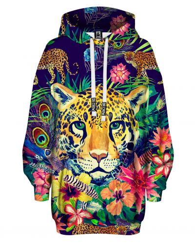 Hoodies Oversize Hidden Leopard