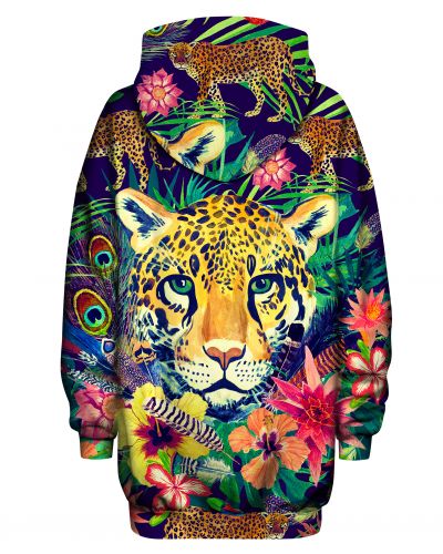 Hoodies Oversize Hidden Leopard