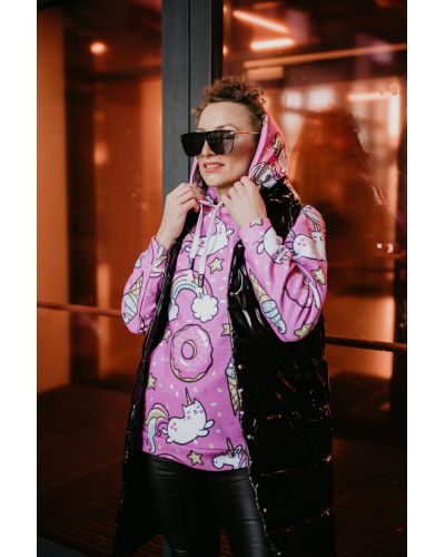 Bluza Oversize Unicorn Confetti