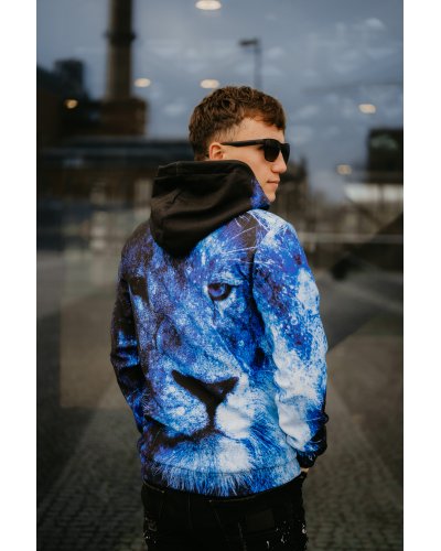 Hoodie zip Shining Lion