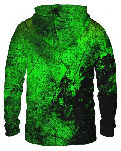 Hoodie zip Green Wall