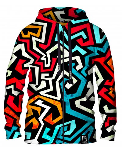 Hoodie zip Crazy Style