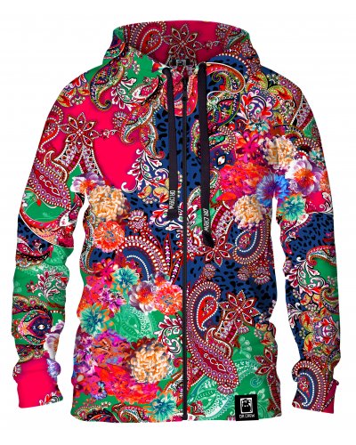 Hoodie zip Colorful Ethnic