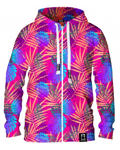 Hoodie zip Monsters Palms