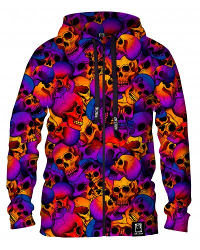 Bluza rozpinana Skulls Ombre