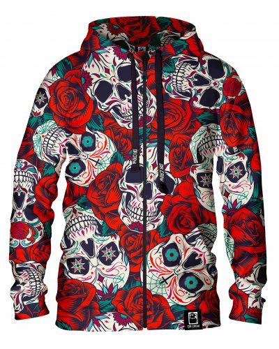 Hoodie zip Skull Tattoo