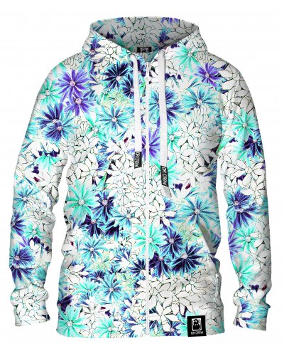 Hoodie zip Bright Floral