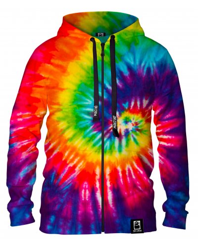 Hoodie zip Tie Die