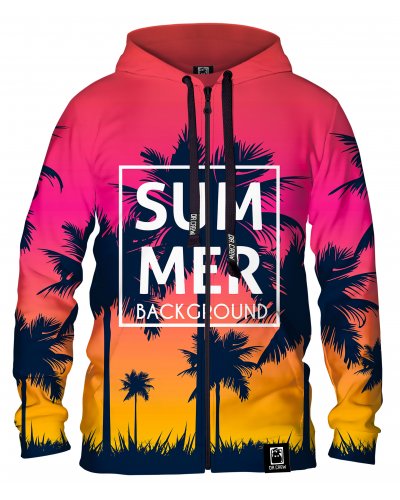 Hoodie zip Sunset