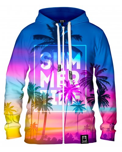 Hoodie zip Summer Time