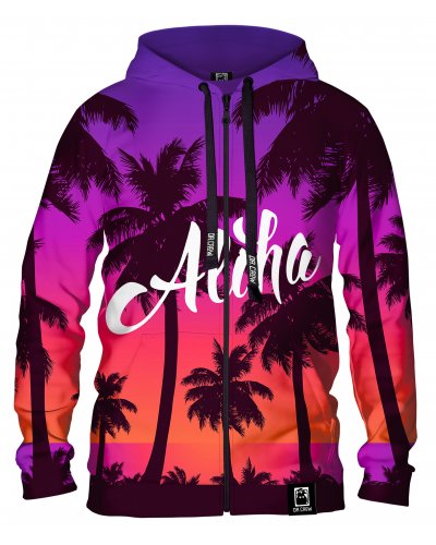 Hoodie zip Aloha