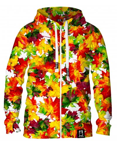 Hoodie zip Autumn Leaves