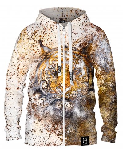 Hoodie zip Golden Tiger