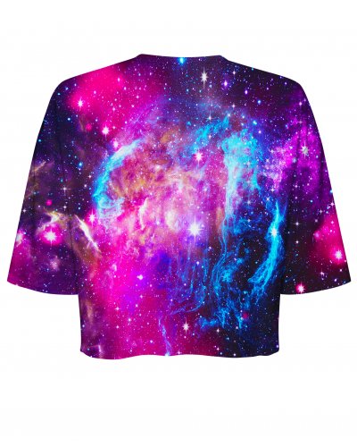 T-shirt Crop Galaxy