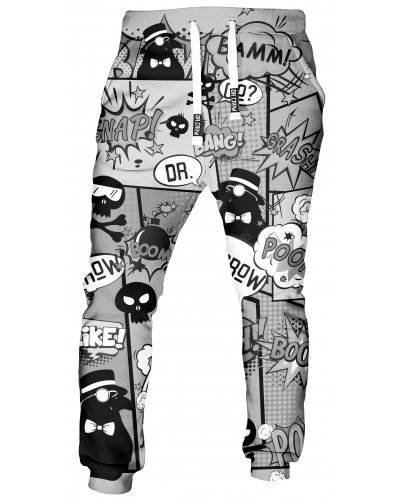 Trousers Comic Gray