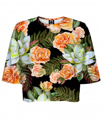 T-shirt Crop Lilies