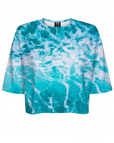 T-shirt Crop Waves